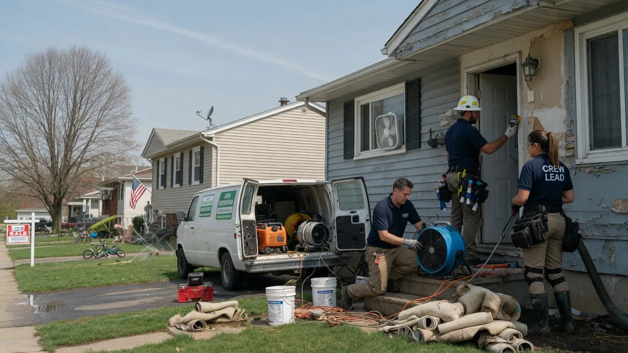 Flood Cleanup in Carrollton, MI near me